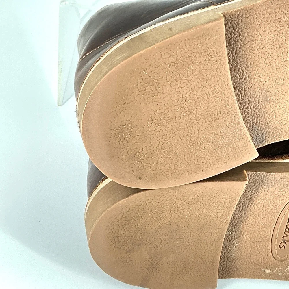 Clarks‎ Size 8.5 Desert Boots Mens Brown Beeswax Leather Chukka